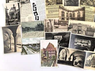 50 Stück zivile Ansichtskarten, aus verschiedenen Nachlässen