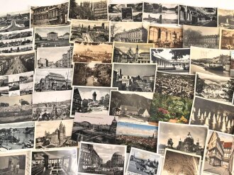 50 Stück zivile Ansichtskarten, aus verschiedenen Nachlässen