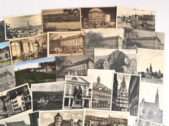 50 Stück zivile Ansichtskarten, aus verschiedenen Nachlässen