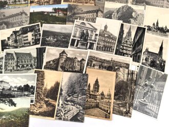 50 Stück zivile Ansichtskarten, aus verschiedenen Nachlässen