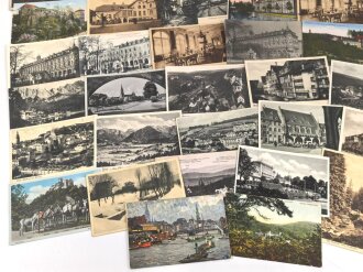 50 Stück zivile Ansichtskarten, aus verschiedenen Nachlässen