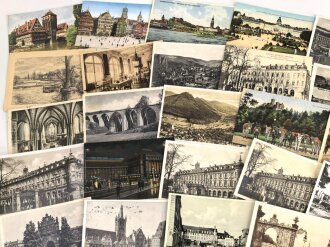 50 Stück zivile Ansichtskarten, aus verschiedenen...