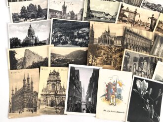 50 Stück zivile Ansichtskarten, aus verschiedenen Nachlässen