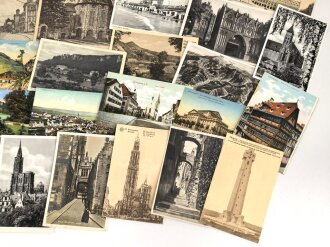50 Stück zivile Ansichtskarten, aus verschiedenen Nachlässen