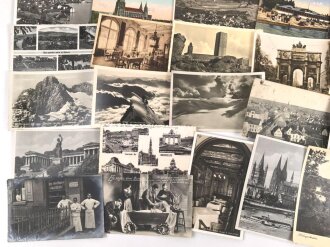 50 Stück zivile Ansichtskarten, aus verschiedenen Nachlässen
