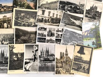 50 Stück zivile Ansichtskarten, aus verschiedenen Nachlässen