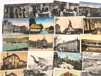 50 Stück zivile Ansichtskarten, aus verschiedenen...