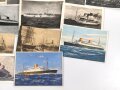 25 Stück zivile Ansichtskarten zum Thema Schiffe, aus verschiedenen Nachlässen