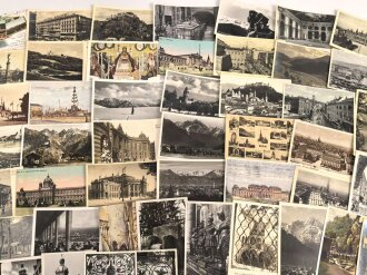 Österreich, 48 Stück zivile Ansichtskarten , aus verschiedenen Nachlässen