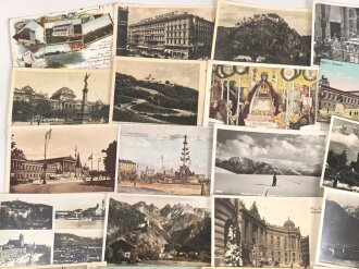Österreich, 48 Stück zivile Ansichtskarten , aus verschiedenen Nachlässen