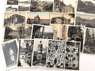 Österreich, 48 Stück zivile Ansichtskarten , aus verschiedenen Nachlässen