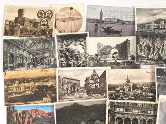 Italien, 34 Stück zivile Ansichtskarten , aus...
