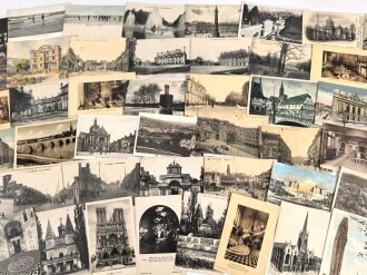 Frankreich, 47 Stück zivile Ansichtskarten , aus verschiedenen Nachlässen