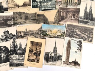Frankreich, 47 Stück zivile Ansichtskarten , aus verschiedenen Nachlässen