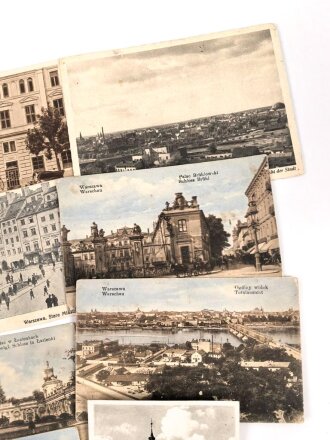 Polen, 12 Stück zivile Ansichtskarten , aus verschiedenen Nachlässen