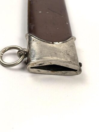 Scheide für einen Dienstdolch der SA. Originallack