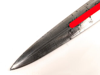 Klinge für einen Dienstdolch der SA. RZM M7/1/38 für Christianswerk, Solingen.