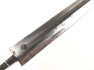 Klinge für einen Dienstdolch der SA. RZM M7/1/38 für Christianswerk, Solingen.