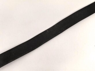 Koppelriemen für Mannschaften des Heeres. Eiserner Gegenhalt, Gesamtlänge 95cm, Leder angetrocknet