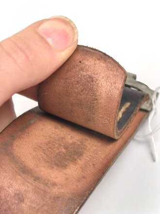 Koppelriemen für Mannschaften des Heeres. Eiserner Gegenhalt, Gesamtlänge 101cm