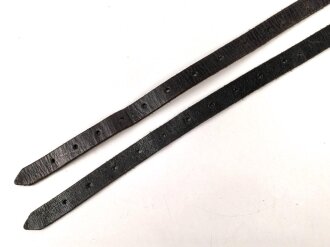 Paar Mantelriemen für Parteiverbände. Breite je 14mm, Länge je 49cm