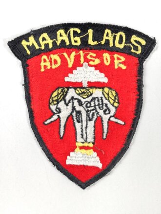 U.S. Army, Ärmelabzeichen "  MAAG LAOS ADVISOR"
