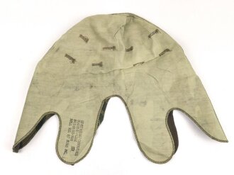U.S. Army, 1981  dated "Woodland" helmet cover for M1 steel helmet.