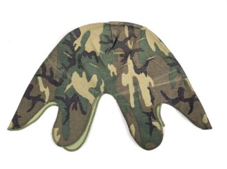 U.S. Army, 1977  dated "Woodland" helmet cover for M1 steel helmet.