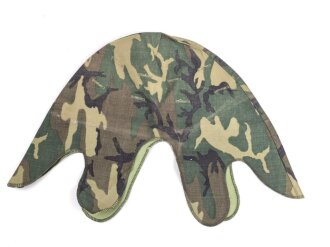 U.S. Army, 1977  dated "Woodland" helmet cover...
