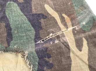 U.S. Army, 1980  dated "Woodland" helmet cover for M1 steel helmet.