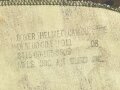 U.S. Army, 1980  dated "Woodland" helmet cover for M1 steel helmet.