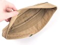 U.S. Army, Schiffchen " Cap Garrison , khaki" höchstwahrscheinlich aus der Zeit des 2. Weltkrieg. Gesamte Breite innen gemessen 26,5cm