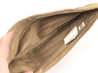 U.S. Army, Schiffchen " Cap Garrison , khaki, WAC, Womans Army Corps" datiert 1944, Größe 12. Innen gemessen 26cm