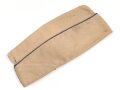 U.S. Army, Schiffchen " Cap Garrison , khaki" höchstwahrscheinlich aus der Zeit des 2. Weltkrieg. Gesamte Breite innen gemessen 27cm