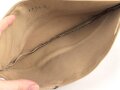 U.S. Army, Schiffchen " Cap Garrison , khaki" höchstwahrscheinlich aus der Zeit des 2. Weltkrieg. Gesamte Breite innen gemessen 27cm