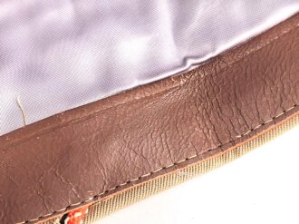 U.S. Army, Schiffchen " Cap Garrison , khaki" höchstwahrscheinlich aus der Zeit des 2. Weltkrieg. Gesamte Breite innen gemessen 25,5