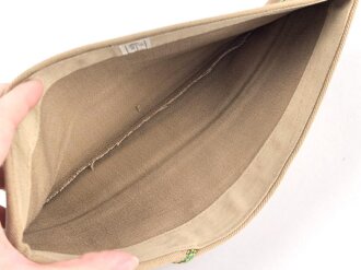 U.S. Army, Schiffchen " Cap Garrison , khaki" höchstwahrscheinlich aus der Zeit des 2. Weltkrieg. Gesamte Breite innen gemessen 25,5