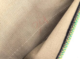 U.S. Army, Schiffchen " Cap Garrison , khaki" höchstwahrscheinlich aus der Zeit des 2. Weltkrieg. Gesamte Breite innen gemessen 25,5