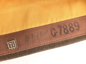 U.S. Army, Schiffchen " Cap Garrison " höchstwahrscheinlich aus der Zeit des 2. Weltkrieg. Gesamte Breite innen gemessen 28,5