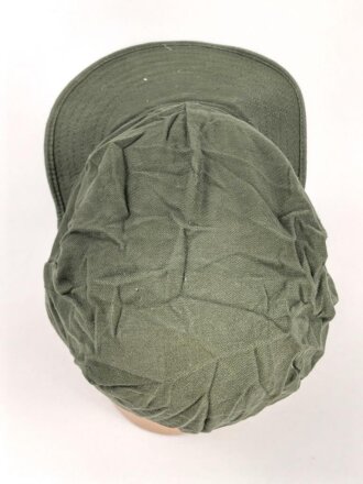 U.S. Army nach 1945, Feldmütze, Cap HBT, Kopfgrösse gemessen 56, datiert 1962