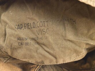 U.S. Army nach 1945, Feldmütze, Cap Field Cotton, Kopfgrösse gemessen 55