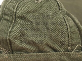 U.S. Army nach 1945, Feldmütze, Cap HBT, Kopfgrösse gemessen 53