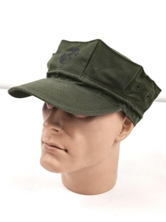 U.S. Marine Corps USMC, Feldmütze, Cap Field , Kopfgrösse gemessen 61, sicherlich neuzeitliche Sammleranfertigung