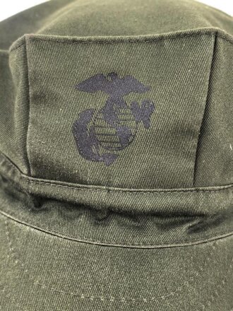 U.S. Marine Corps USMC, Feldmütze, Cap Field , Kopfgrösse gemessen 61, sicherlich neuzeitliche Sammleranfertigung