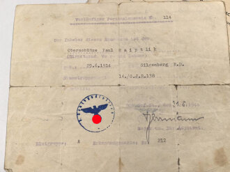 Nachlass eines Angehörigen Gebirgsjäger Regiment 138, Norwegen, Rußland