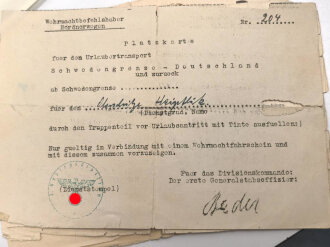 Nachlass eines Angehörigen Gebirgsjäger Regiment 138, Norwegen, Rußland