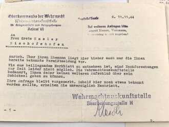 Nachlass eines Angehörigen Gebirgsjäger Regiment 137, Norwegen, Finnland