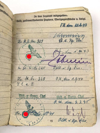 Nachlass eines Angehörigen Gebirgs Artillerie Regiment 111