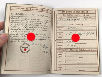 Nachlass eines Angehörigen Grenadier Regiment 587