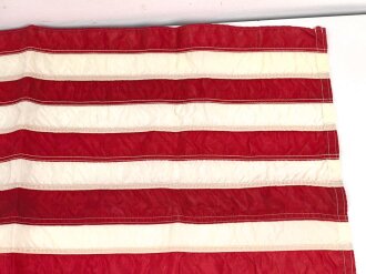 U.S. Flagge 50 Sterne, vermutlich 80iger Jahre. Maße 59 x 90cm